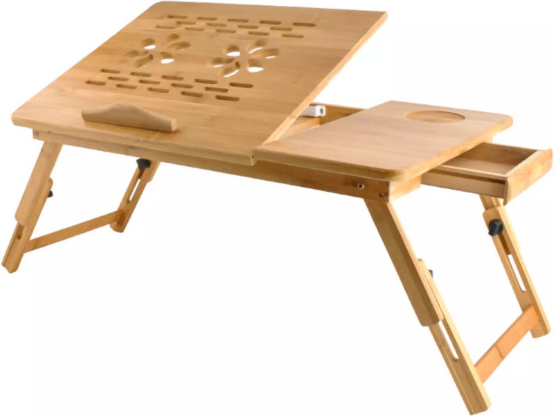 Ruhhy Adjustable Laptop Table – Perfect for Laptops up to 17 Inches