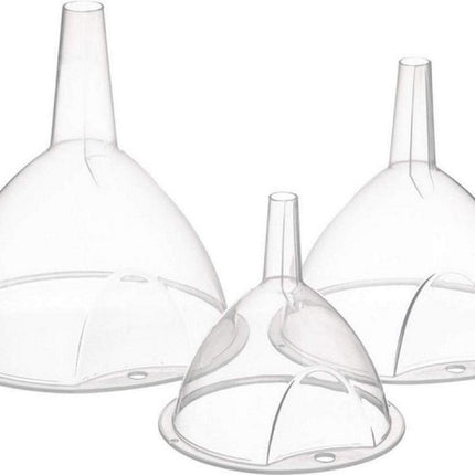Entonnoir Secret de Gourmet Plastique Transparent (3 Pièces)