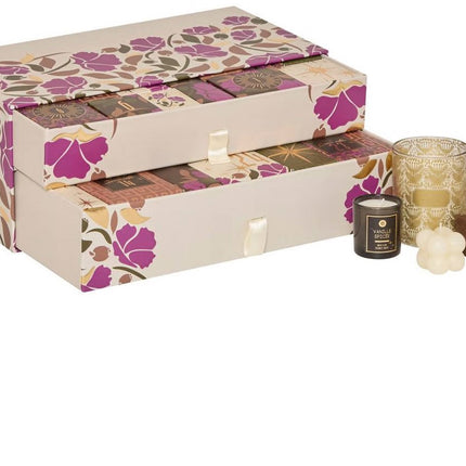 Calendrier de l'Avent Décoration & Bougies - 24 Surprises Parfums et Déco - Coffret Cadeau Ambiance Chaleureuse