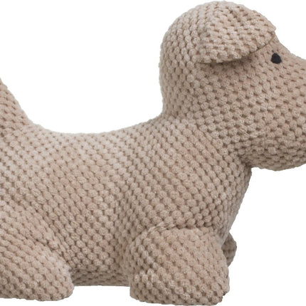 Butoir de porte Chien Peluche GrisMaxxHome Butoir de porte - chien en peluche - 1kg - gris
