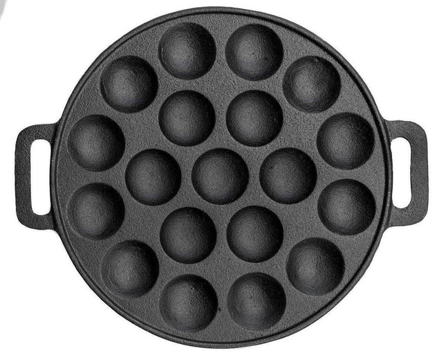 Poêle à poffertjes en fonte | 24 cm