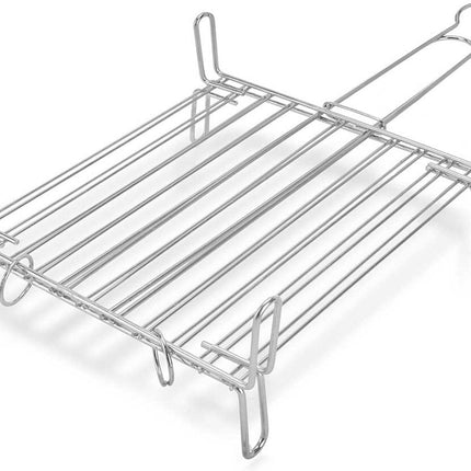 La Dehesa BBQ/barbecue grille de cuisson - rehausseur de grille - métal - 32 x 32 x 8 cm - viande/poisson/légumes