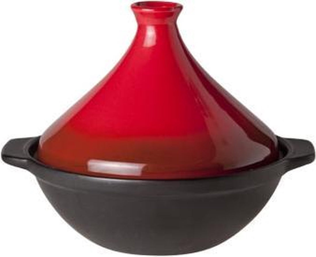 Cosy&Trendy Tagine black-red - fireproof - Ø 31 cm