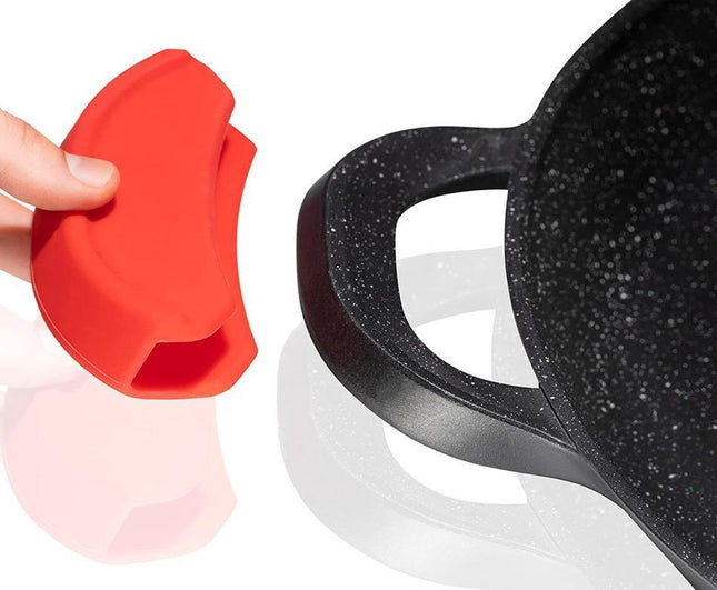 CUILINA Poêle à paella 40 cm – Revêtement marbre – pour Induction et tous feux