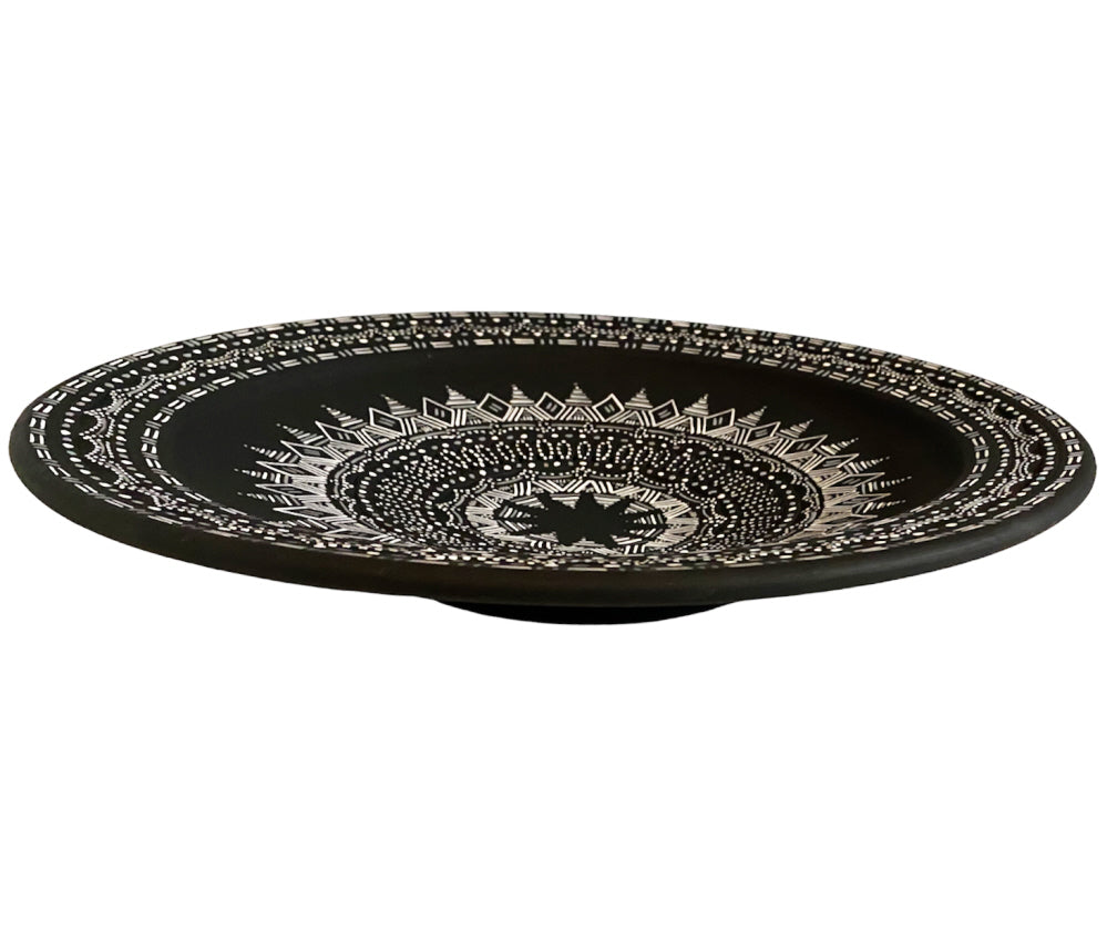 Handmade pottery decorative bowl