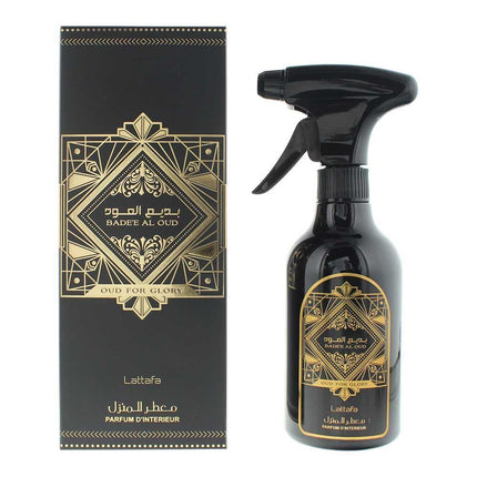 Lattafa Bade'e Al Oud Room Spray 450ml - Désodorisant d'ambiance