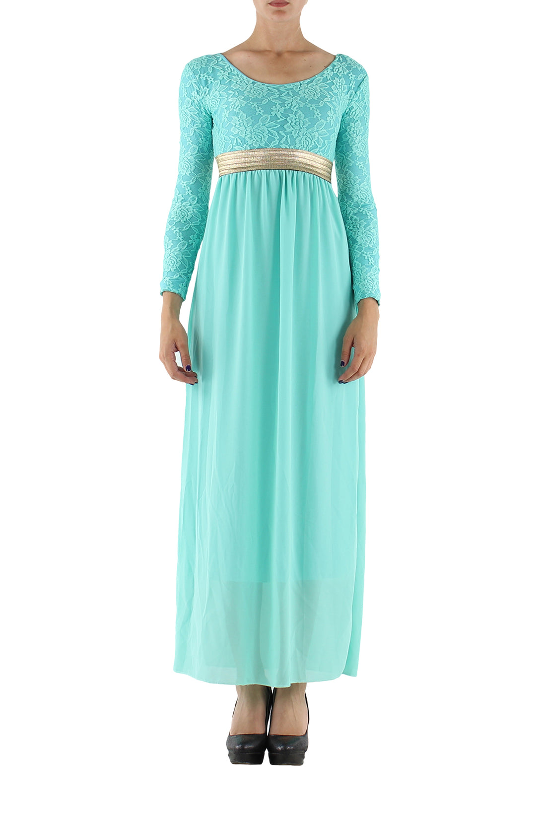 Kleid Aquamarin