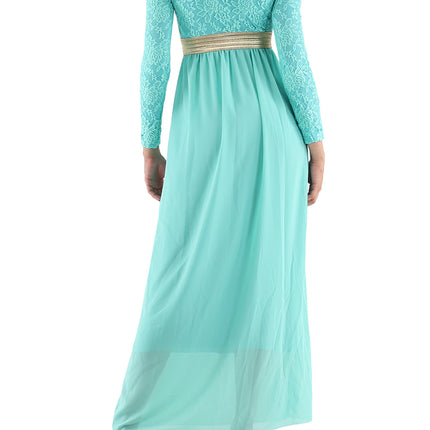 Robe aigue-marine