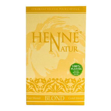 Poudre de henné naturel blond