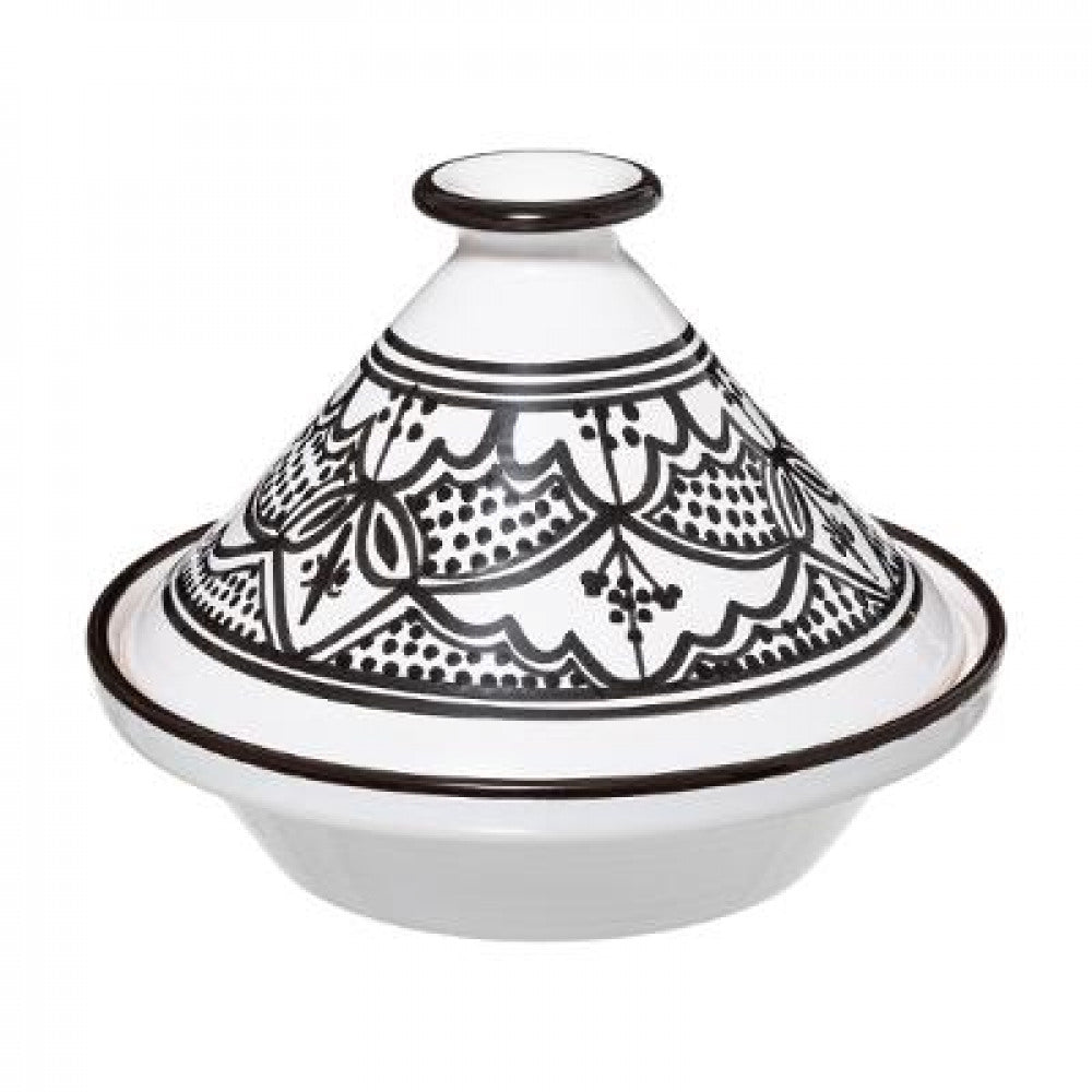 Tajine schwarz & weiß Ø 27 cm