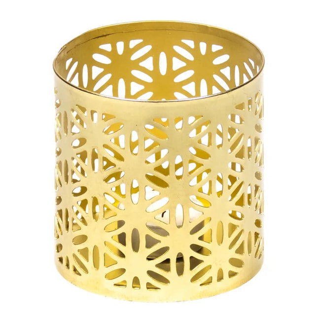 Photophore équitable Fleur de Vie 9x9.5