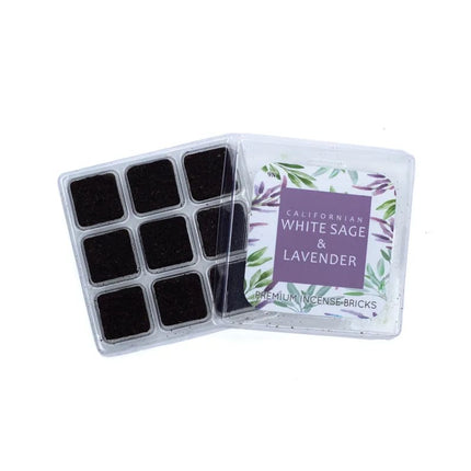 Aromafume wierookblokjes witte salie & lavendel