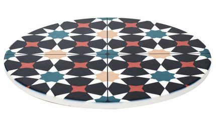 Sous-verre en mosaïque de céramique