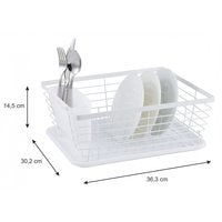 Kinghoff 1731 - Égouttoir - blanc