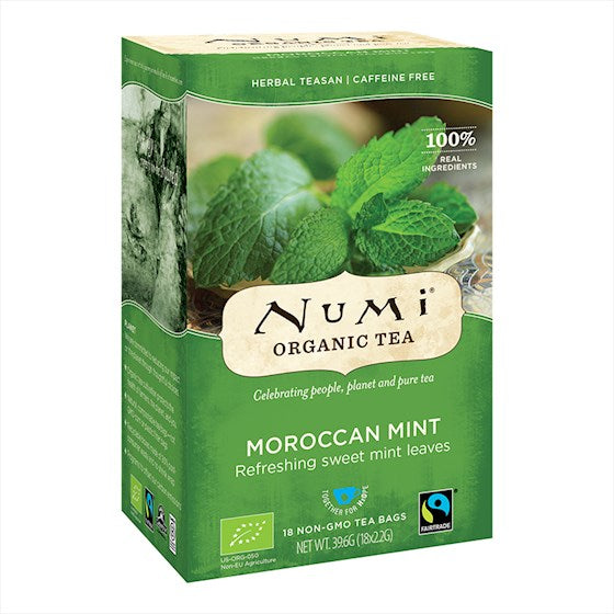 Numi herbal tea simply maroc & mint 18 bags