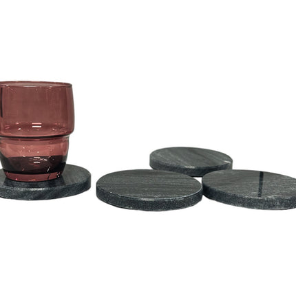Dessous de Verre en Marbre 4 p.