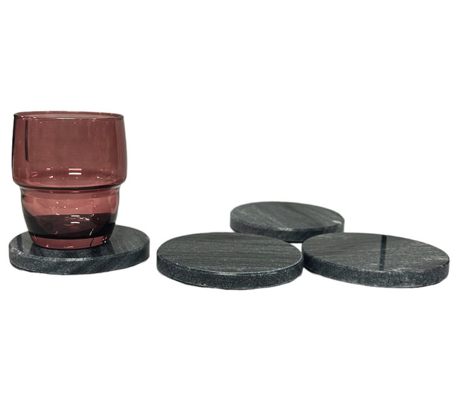 Dessous de Verre en Marbre 4 p.