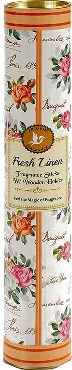 Acorde Incense Sticks Fresh Linen 25.5 cm Orange 31-piece