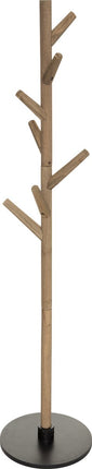 Atmosphera Porte-manteau Wild bois D39xH178cm - 7 patères
