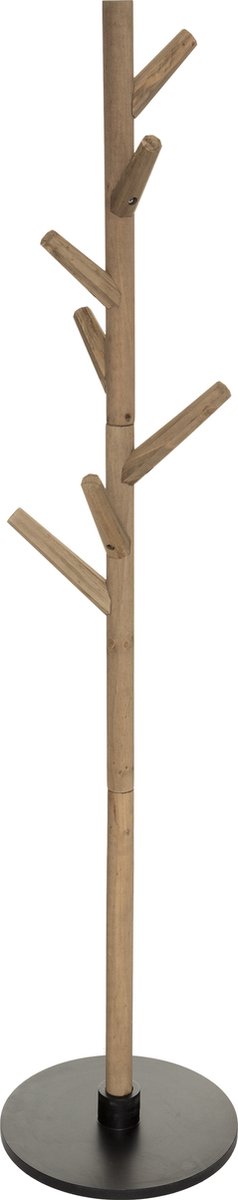 Atmosphera Porte-manteau Wild bois D39xH178cm - 7 patères
