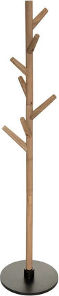 5Five Portant en bois - Marron clair/noir