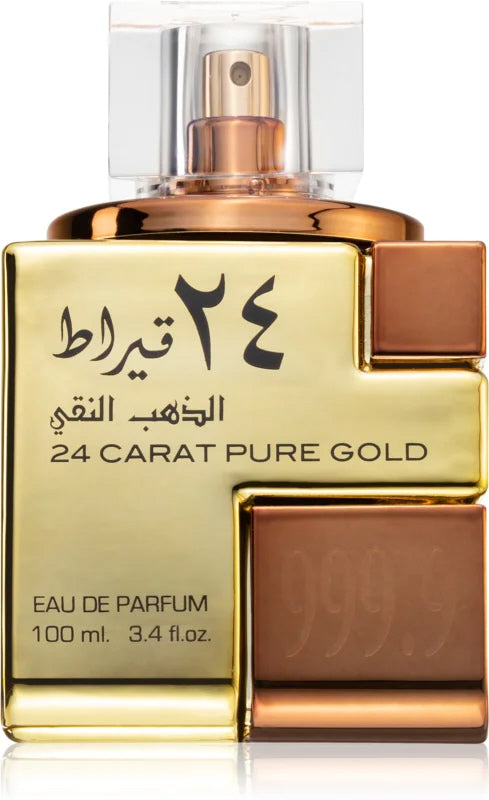 Lattafa 24 Carat Pure Gold eau de parfum 100 ml – oud, roos en vanille – foto 5