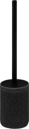 5Five Brosse WC en support Onyx - anthracite - polystone - 40 x 9 cm