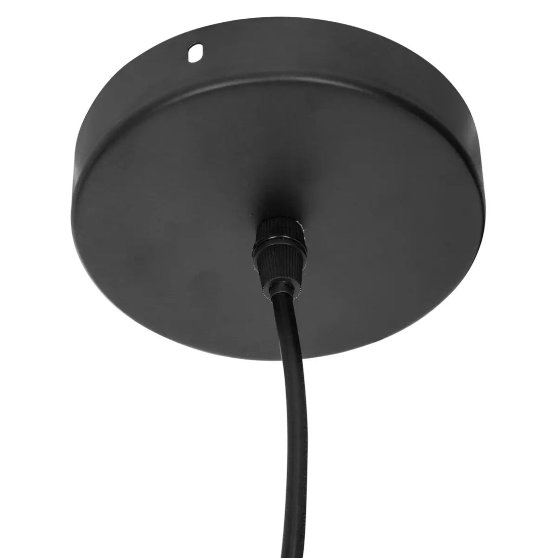 Atmosphera hanglamp bal zwart – bolvormig metalen frame, Ø 25 cm – foto 5