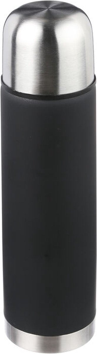 5Five Bouteille isotherme en inox 0,5L h25cm noir
