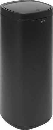 5Five Drukknop Afvalemmer - Soft close - 50L - Zwart