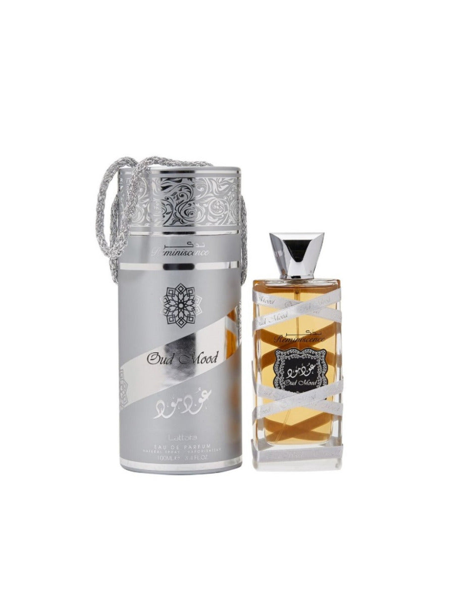 Lataffa Parfumspray - Oud Mood zilver 100 ml