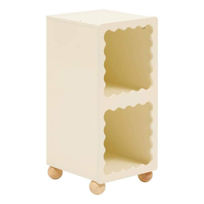 Atmosphera Kids Bouli Bedside Table - Storage Unit - 31 x 30 x 64 cm - Beige