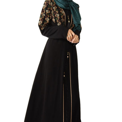 Abaya Modeste Brodée