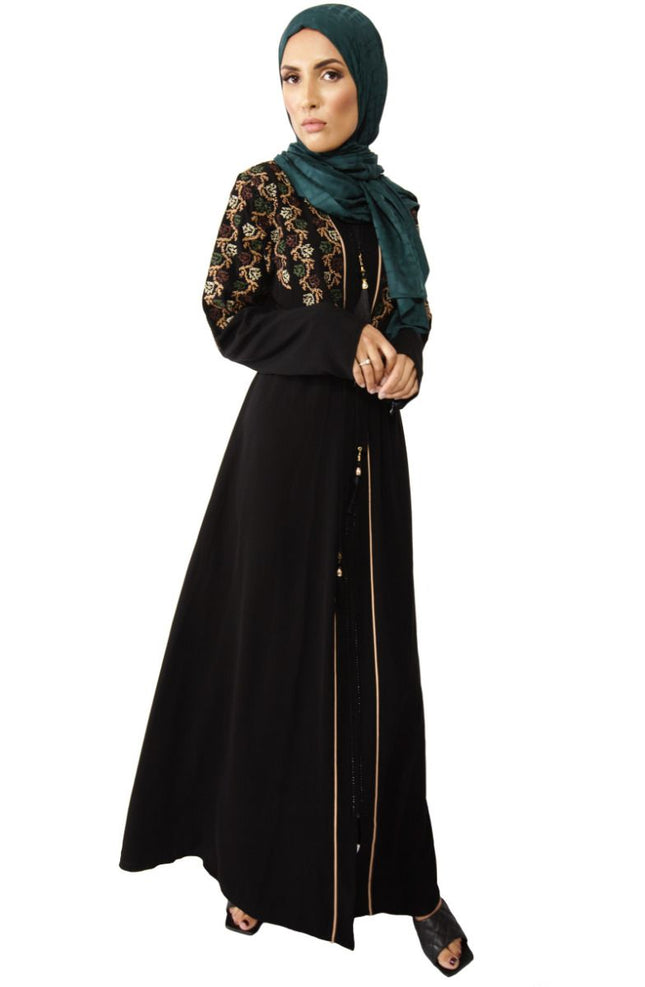 Abaya Modeste Brodée