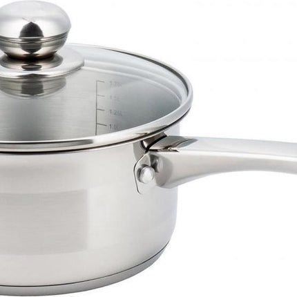 Casserole - inox - toutes sources de chaleur Ø 16 cm - 1,5 L