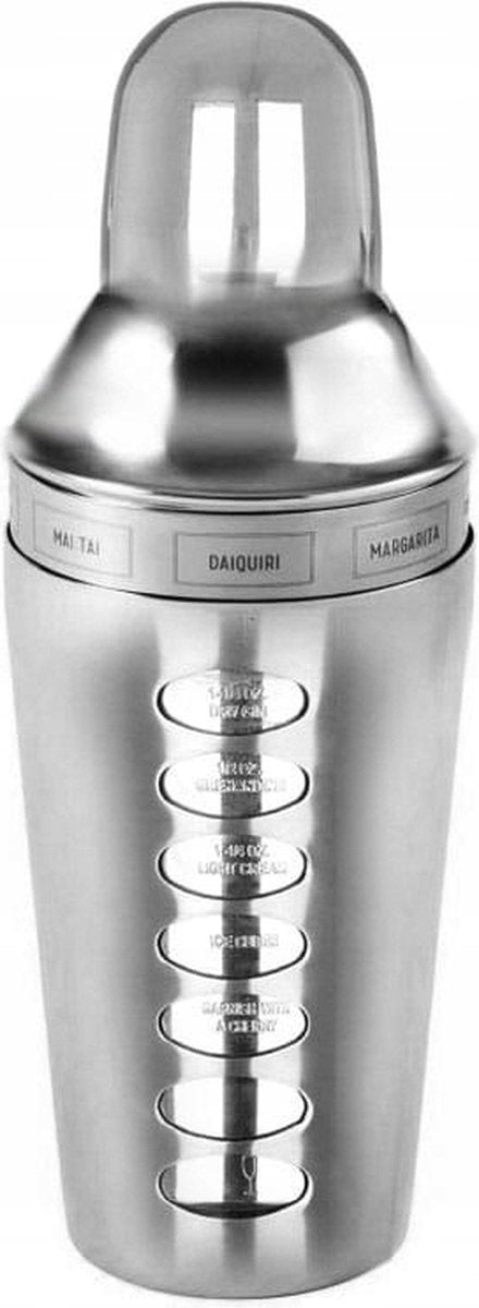 Kinghoff 1393 - Shaker à cocktail - 600 ml - Inox