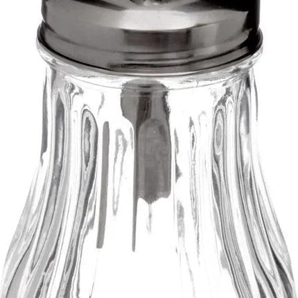 5Five - Suikerpot / suikerstrooier - glas met RVS tuit - 180ml - dispenser