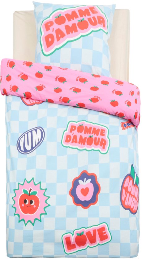 Atmosphera Kids Chachapop Dekbedovertrek set met 1 kussensloop 140 x 200 cm / 65 x 65 cm