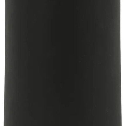 Vase à fleurs Atmosphera Emporor - noir mat - céramique - D12 x H30 cm - tiges et bouquets