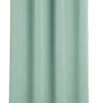Atmosphera rideaux occultants - lot de 2 - l 135 x L 240 cm - vert menthe - plissé - à œillets - prêts à poser