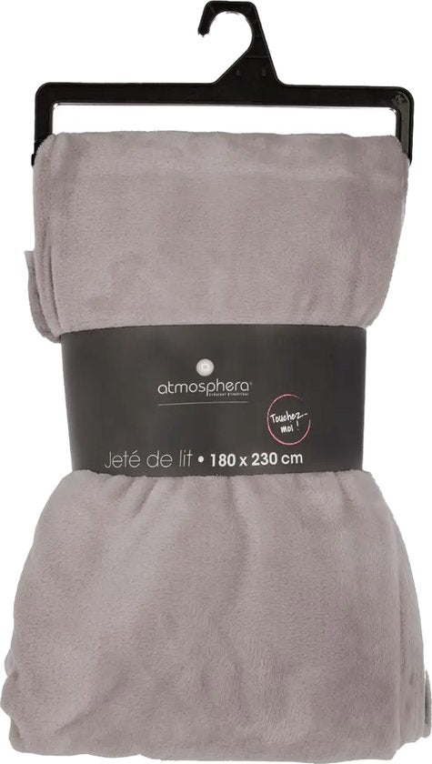 Atmosphera - Throw - 180 x 230 cm - Grey