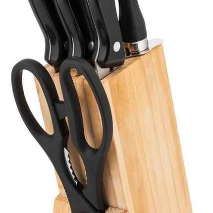 Kinghoff Set de couteaux avec bloc de couteaux en acier inoxydable - 8 pièces