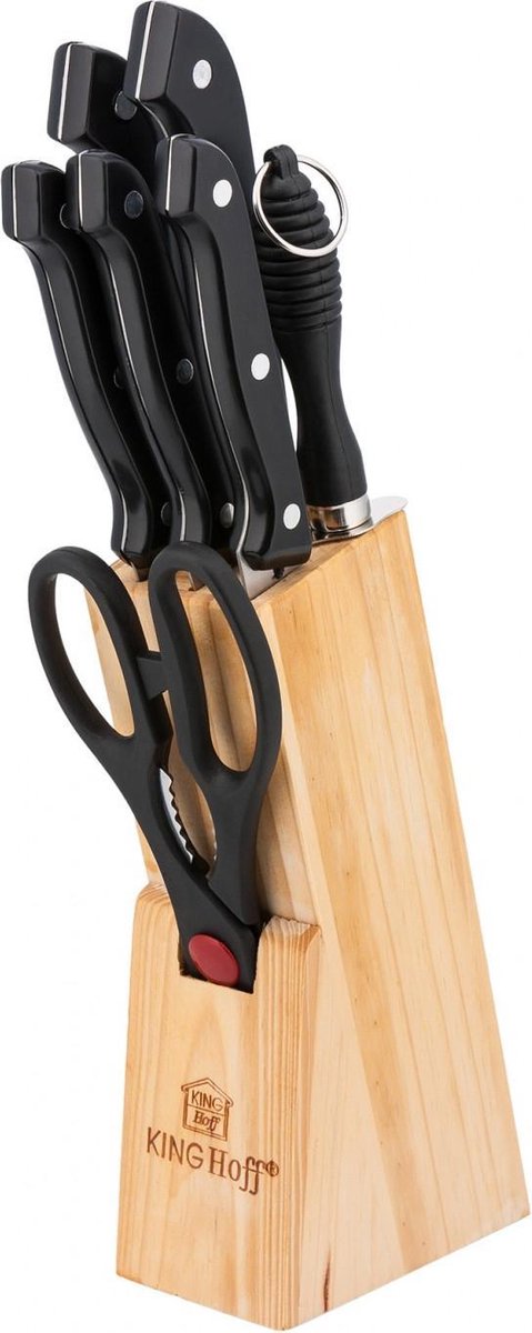 Kinghoff Knife Set Knife Block Stainless Steel - 8-piece