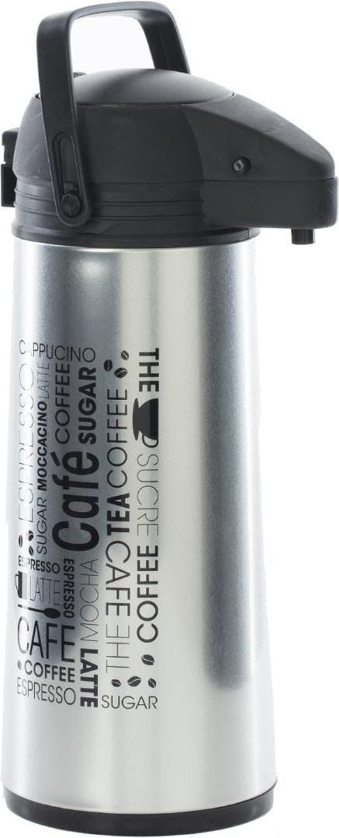 Pichet isotherme café/thé inox 1,9 litre - Bouteilles isothermes pour boissons chaudes/froides