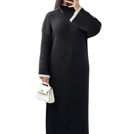 Robe côtelée