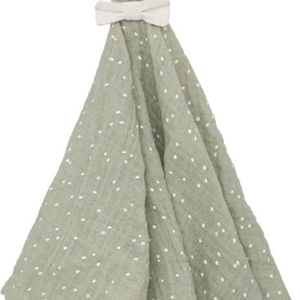 Atmosphera Doudou lapin en peluche douce - vert - 50 cm - Super mignon