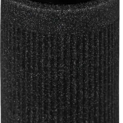 5Five Distributeur de Savon Onyx - Anthracite - Polyrésine - 17 x 7 cm - 350 ml