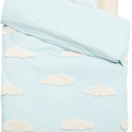 Atmosphera Kids Clouds Dekbedovertrek set met 1 kussensloop 140x200cm/65x65cm