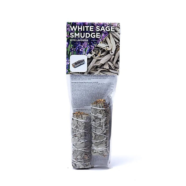Sauge blanche & Lavande Smudge 12cm
