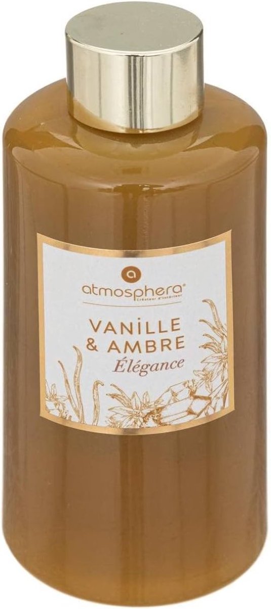 Atmosphera recharge pour diffuseur de parfum vanille et ambre, 200 ml